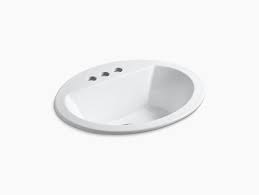Widespread and centerset are the main configuration. K 2699 4 Bryant Oval Drop In Sink W 4 Inch Centers And Overflow Kohler