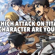 Across three seasons, with a fourth fast approaching, attack on titan has taken the anime world … Writing For Love And Justice Which Attack On Titan Character Are You