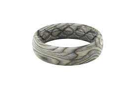 New Limited Edition Thin Aspire Burled Walnut Groove Life Black Wedding Rings Silicone Rings Tattoo Wedding Rings