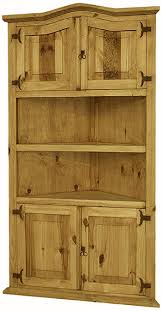 We've got display cabinets for kitchen and bedroom corners, or more discreet shelves with cupboards to keep bathroom essentials stowed away. Rustic Corner Cabinet Rustic Corner Cabinet Rustic Pine Furniture Wood Office Furniture