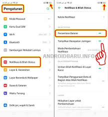 Cara mengatur notifikasi aplikasi pada perangkat. Cara Menampilkan Persentase Baterai Realme 3 Pro Versi Terbaru 2021