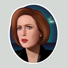 Agent Scully sticker