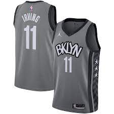 Irving, of course, missed eight games early in the season cheap brooklyn. Men S Brooklyn Nets Kyrie Irving Jordan Brand Gray 2020 21 Swingman Jersey Statement Edition