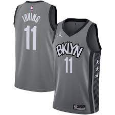 Irving, of course, missed eight games early in the season cheap brooklyn. Men S Brooklyn Nets Kyrie Irving Jordan Brand Gray 2020 21 Swingman Jersey Statement Edition