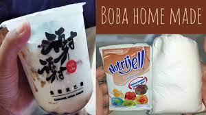 Cara Membuat Boba Dari Nutrijel Mudah Banget Boba Brown Sugar Rasa Matcha Dan Milk Tea Youtube Boba Matcha Minuman