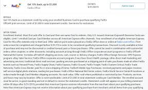 Good pricing and helpful staff. Expired New Round Of Fedex Offers 25 Back On Shipping 10 Office Freight