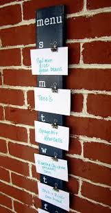 Planifier Les Menus Pour Quoi Faire Bee Organisee Tableau Menu Rangements Et Organisation Idees Pour La Maison