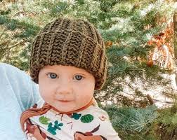 Lonesome Highway Crochet Beanie Pattern: Unisex Folded Brim (PDF Pattern)