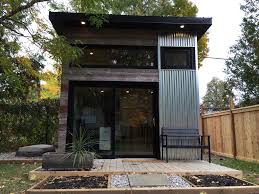 Backyard room testifies the power of mixing these. Backyard Modern Studio Modern Shed Toronto By Level Design Build Houzz