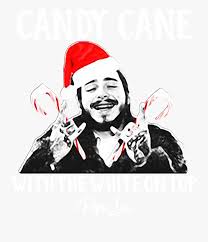 Create unusual characters, explore the beautiful game world. Post Malone Candy Cane With The White On Top Christmas Post Malone September 2018 Free Transparent Clipart Clipartkey