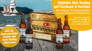 Live Auf Youtube Digitales Bier Tasting Mit Der Stortebeker Braumanufaktur Youtube