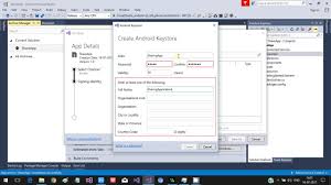 Xamarin Visual Studio 2017 Generate Apk File To Upload In Playstore Or Any Other Resources Youtube