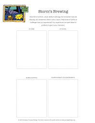 Printable Creative Writing Worksheet Creating Conflict Creative Writing Worksheets Writing Worksheets Mini Lessons