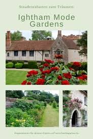 Staudenrabatten Zum Traumen Ightham Mote In Kent England Privatgarten Traumgarten Garten