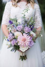 Lavender Wildflower Bridal Bouquet Bridalbouquetpurple Feminine Wildflower Inspired L Purple Bridal Bouquet Lavender Bridal Bouquet Wildflower Wedding Bouquet