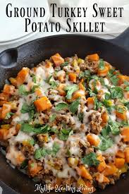 Ground Turkey Sweet Potato Skillet Ww Freestyle Smart Points Recipe In 2020 Sweet Potato Skillet Recipes Health Dinner Recipes Sweet Potato Skillet