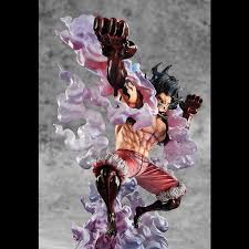 Get bright emotions with this wonderful model! One Piece Monkey D Luffy Gear 4 Snake Man 1 8 Pvc Figure P O P Maximum One Piece Megahouse