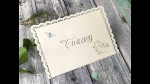 Then on the place card (see the beach wedding place cards photo above) they use the art to show the guest what table they are seated at. Diy Wedding Table Name Card How To Make Pretty Summer Wedding Table Name Cards Youtube