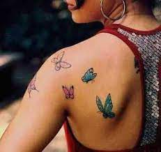 Small Butterfly Tattoos Small Butterfly Tattoo Pictures Butterfly Tattoo On Shoulder Butterfly Tattoo Designs Girl Shoulder Tattoos