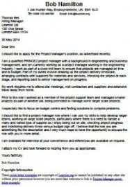 We're so confident you won't get a better cv elsewhere we guarantee it Cover Letter Example For A Project Manager Learnist Org