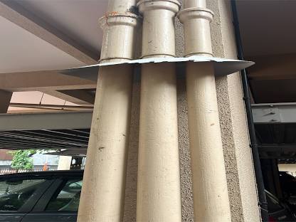 Rat guard installation