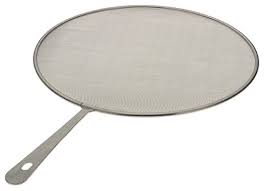 This stainless steel screen fits on pots and pans up to 13 inches wide, helping you avoid grease and splatter with a variety of dishes. Amco Stainless Steel Splatter Screen 13 Inch In Dubai Uae Whizz Splatter Screens