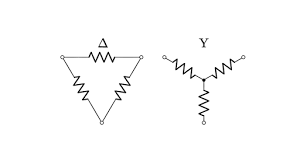 We have seen above that when converting from a delta network to an equivalent star network that the resistor connected to one terminal is the product of the. Delta Wye Resistor Networks Article Khan Academy