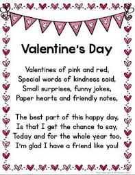 Valentine S Day Poem Cloze Activity And Minibook English Valentines Day Poems Valentines Poems Valentines School