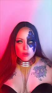 Me descontrolé con estos lentes de contacto “Drogon” @kirei.oficial ,  #panama #makeup #drogon #fantasia #arte