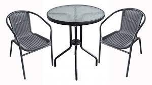 Home Hardware Outdoor 2829210 Steel Rattan Bistro Set 3 Piece Black For Sale Online Ebay Outdoor Patio Furniture Sets Patio Furniture Sets Rattan Furniture Set