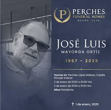 DESCANSE EN PAZ JOSE LUIS MAYORGA ORTIZ. "SMAQ DE MEXICO" ESTA DE LUTO  SOCIOS COMPAÑEROS DE TRABAJO SE UNEN AL DOLOR QUE ESTA PASANDO ESTA  FAMILIA. MEMO SANCHEZ VAZQUEZ UN HOMBRE AGRADECIDO