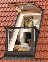 Velux Cabrio Kombination Aus Dachfenster Und Balkon Dachbalkon Dachfenster Balkon Haus