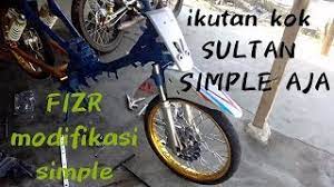 .modifikasi fiz, modifikasi fizr thailook, modifikasi fiz r harian, modifikasi fiz r drag bike, modifikasi modifikasi warna merah, modifikasi warna kuning r15 v3, modifikasi yamaha fiz r cutting sticker. Fiz R Modif Simple 2019 9 8jt Ala Sultan No No No Part 1 Youtube