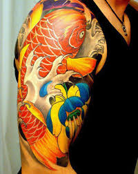 Taille ajustable selon votre gabarit. Tatouage Carpe Koi Les 20 Plus Beaux Tatouages De Kois