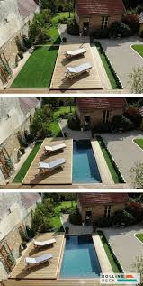Retaining walls are used for upslope or downslope yards, often necessary for small. Small Space Swimming Pool Ideas Can Maximize Your Backyard Swimming Pools Backyard Backyard Pool Small Backyard Landscaping