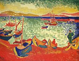 Derain Bateaux Dans Le Port Collioure 1905 Fauvisme Olieverf Op Doek Andre Derain Kunstgeschiedenis