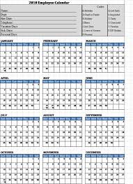 Printable Attendance Calendar 2016 Printable Calendar Template Calendar Template Calendar Design 2017 Calendar