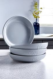 Unfollow blue pasta bowls to stop getting updates on your ebay feed. Set Of 4 Heart Embossed Pasta Bowls Studio