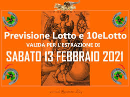 Puoi giocare al gioco del lotto online tutti i giorni a qualsiasi ora, tranne i giorni dell'estrazione (martedì, giovedì e sabato) fra le 19.30 e le 21.30. Previsione Lotto E 10elotto N 19 Di Sabato 13 Febbraio 2021 Romoletto Blog