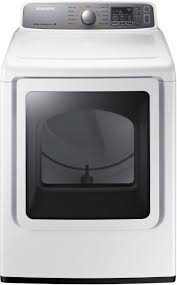 Maybe you would like to learn more about one of these? Samsung Dv48h7400ew 27 Inch 7 4 Cu Ft Electric Dryer With 11 Dry Cycles 4 Temperature Settings Steam Sanitize Cycle Wrinkle Prevent Smart Care Lint Filter Indicator Reversible Door And Sensor Dry Moisture Sensor White