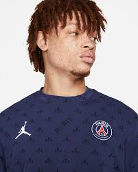 Psg paris saint germain france 2017/2018 training shirt jersey nike size m. Paris Saint Germain Men S Statement T Shirt Nike Sa