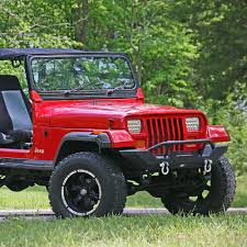Tuff Stuff Rock Crawler Front Bumper With Winch Mount For 1987 2006 Jeep Wrangler Tj Yj Our Tuff Stuf Jeep Wrangler Yj 2006 Jeep Wrangler 1987 Jeep Wrangler