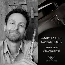 Walter Auer playing Sankyo Grenadilla Wood flute