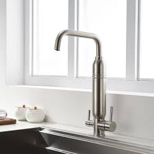 Zwei Griff Filterwasser Wasserhahn Kuche Mit Wasseraufbereitungsventilkern Homelody In 2020 Wasserhahn Kuche Wasserhahn Trinkwasser