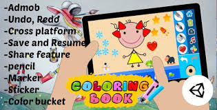Download Coloring Book Kids Game Unity Project With Admob For Android And Ios By Northpick