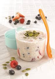 Recettes Sante Nutrisimple Gruau Frigo Aux Petits Fruits Food Cooked Breakfast Recipes