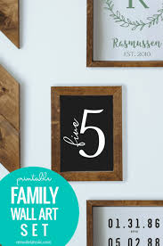 These vintage farmhouse style spice jar labels are printable in both chalkboard or kraft paper design. Family Name Party Of Sign Party Of Sign Farmhouse Decor Family Party Of Sign Custom Sign Family Size Sign Farmhouse Kitchen Home Living Wall Decor Delage Com Br