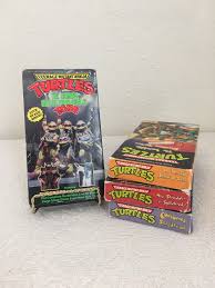 Teenage Mutant Ninja Turtles Ii The Secret Of The Ooze Vhs Teenage Mutant Ninja Turtles Vhs Tape Lot 4 Video Cassettes By Yourauntiespanties On Etsy Http Movie Covers Teenage Mutant Ninja Turtles Teenage Mutant Ninja