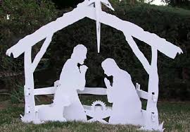 Cut your 2 in × 4 in (5.1 cm × 10.2 cm) boards with a. Nativity Scene Free Outdoor Christmas Wood Patterns Novocom Top