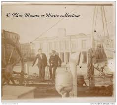 Algerie 1920 Bone Annaba Arrivee Au Port Sur Le Pont Bateau Navire Photo 7 X 6 Cm Bateaux Alger Bateaux Navire